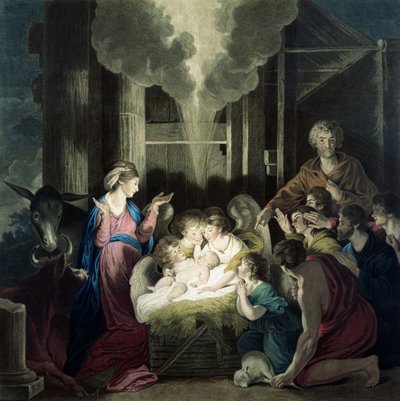 The Nativity (engraved by G.S. and S.G. Facius, 1785) by Joshua Reynolds